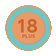 18+ Altersfreigabe Badge